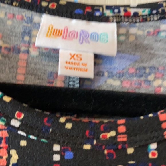 LuLaRoe woman’s dress Carly size XS multicolored - Picture 3 of 12